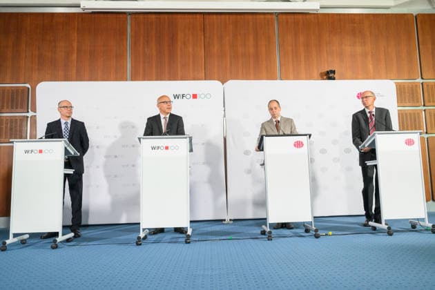 Austria, press conference on the WIFO and IHS summer forecasts for 2026 and 2027 in Vienna