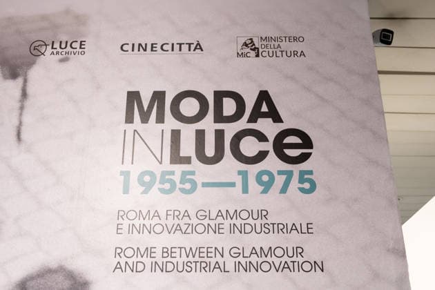 'Fashion in Light 1955–1975' exhibition in Rome