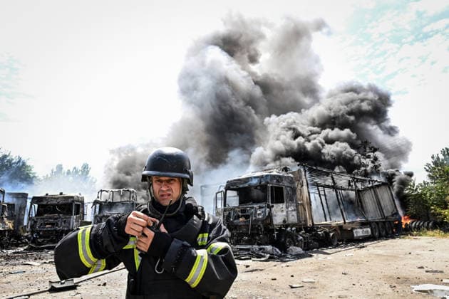 The war in Ukraine: impressions following Russia’s drone attack on Zaporizhzhia