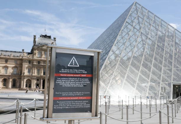 France, heatwave in Paris