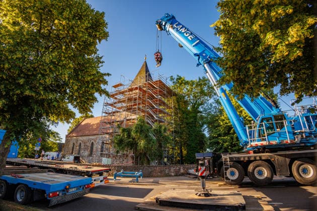 Mecklenburg-Western Pomerania, Church in Papendorf at risk of collapse