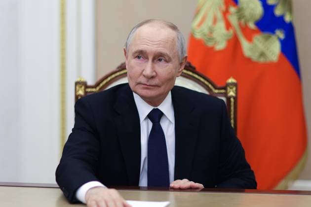 Russia, Vladimir Putin’s video address in Moscow