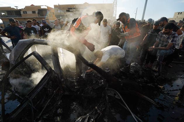 Middle East conflict, Israeli attack on Gaza City