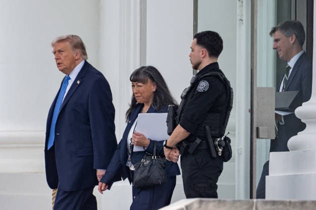 USA: Donald Trump on his way to the Faith and Freedom Conference in Washington