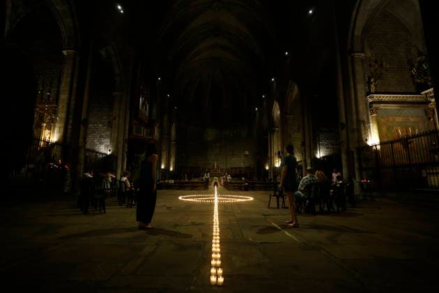 Spain, Night of Churches in Barcelona