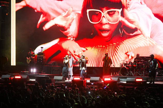 Music, Black Eyed Peas concert in Zagreb