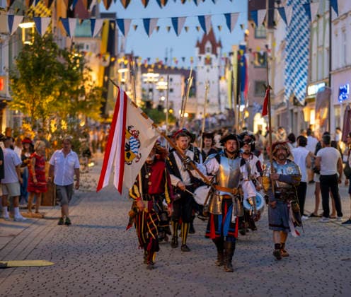 Bavaria, Frundsberg Festival in Mindelheim
