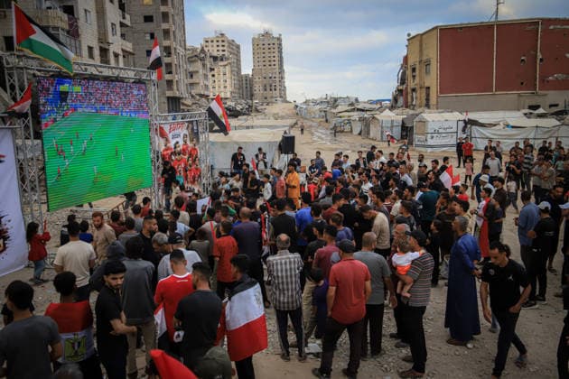 Gaza, 2026 FIFA World Cup, public viewing in Gaza City