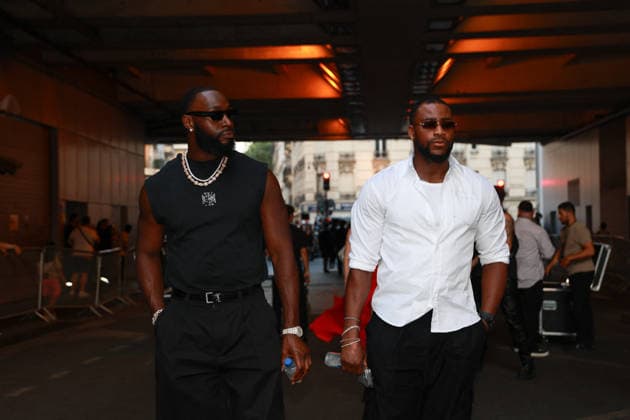 Paris Fashion Week, guests at the Vetements fashion show