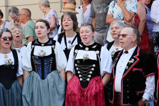 Switzerland, Federal Yodelling Festival in Basel