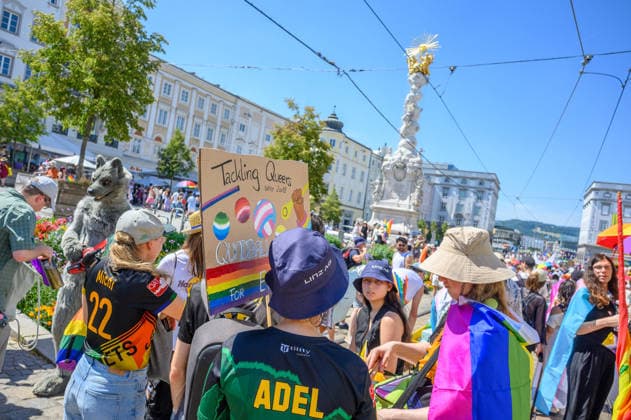 Austria, Pride Parade in Linz
