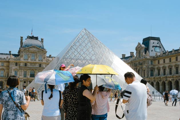France, heatwave in Paris