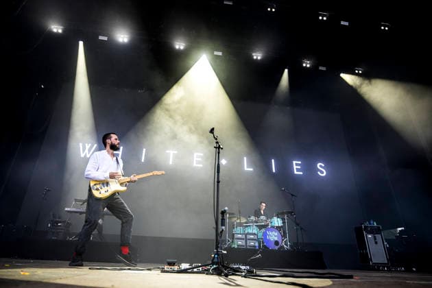 Music, White Lies concert in Odense
