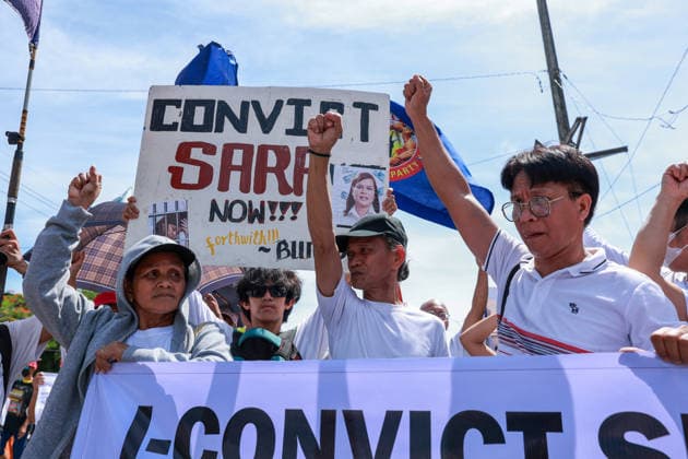 Philippines: Anti-corruption demonstration in Manila