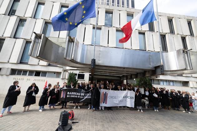 France, protest in Lille over the Lyhanna murder case