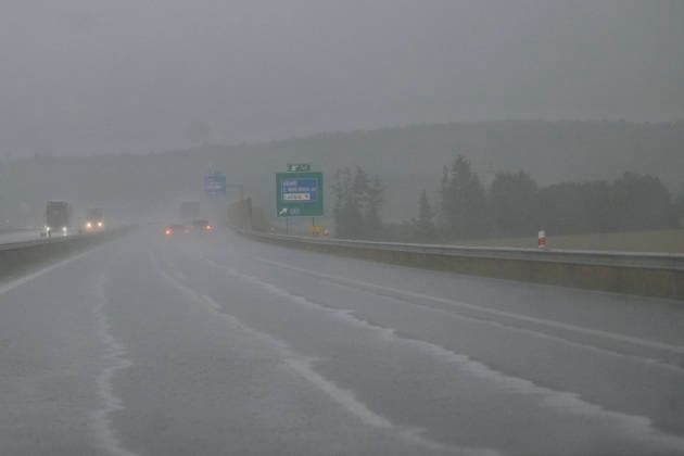 Czech Republic, severe weather in South Bohemia