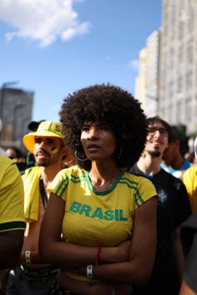 Brasilien, 2026 FIFA World Cup, Brazil v Japan, public viewing in São Paulo