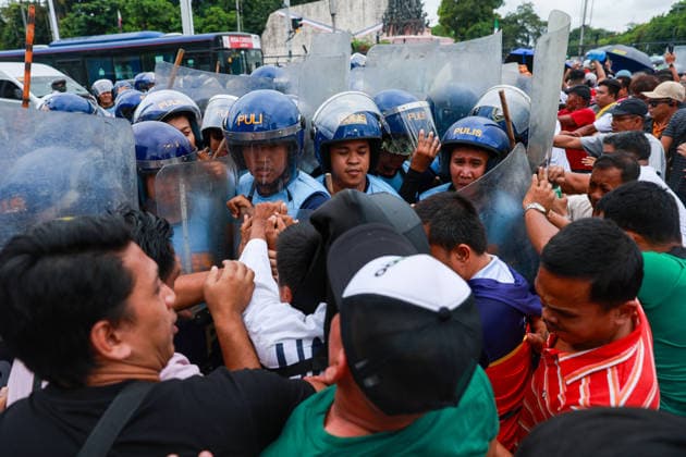 Philippines: Anti-corruption demonstration in Manila