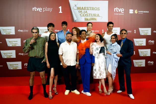 Red Carpet, Maestros de la Costura Celebrity, Series 2 Photocall in Madrid