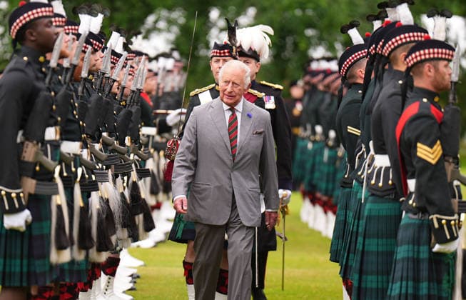 Royals: King Charles III visits Holyrood Week in Scotland
