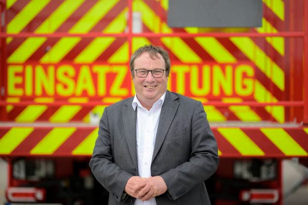 North Rhine-Westphalia, press conference with Oliver Krischer at the flood crisis centre in Mülheim an der Ruhr