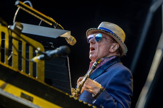 Music, Van Morrison concert in Madrid