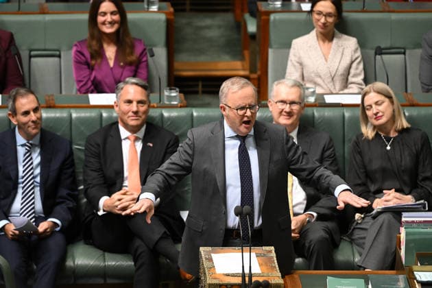 Australia, debate in Parliament in Canberra