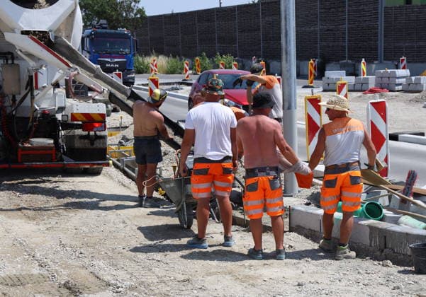 Austria: Working in extreme heat in Vienna