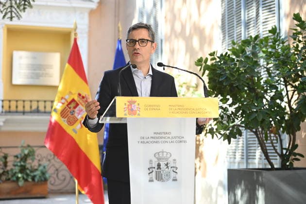 Spain: Felix Bolanos’s press conference in Madrid