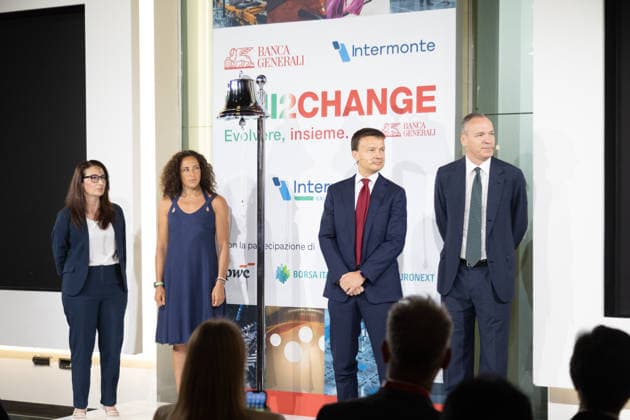 Italy, Banca Generali press conference in Milan