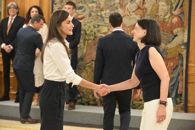 Royals: Queen Letizia welcomes the Spanish mental health delegation in Madrid