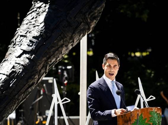 Amsterdam: Prime Minister Jetten attends a memorial service for the victims of slavery