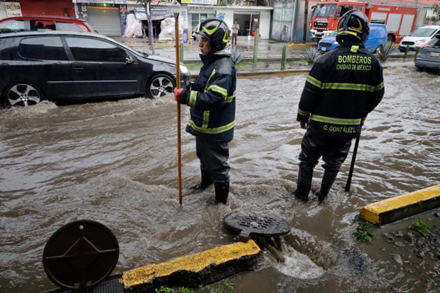 Mexico, Flooding in Mexico City