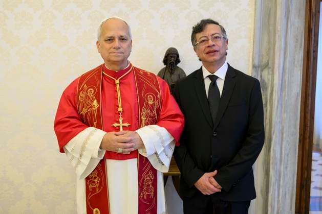 Vatican: Pope Leo XIV receives Gustavo Petro Urrego