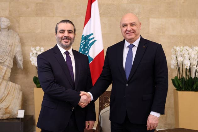 Lebanon: Syrian Foreign Minister Asaad Hassan al-Shaibani visits Beirut
