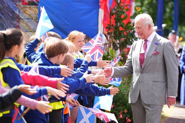 Royals: King Charles III visits Scotland