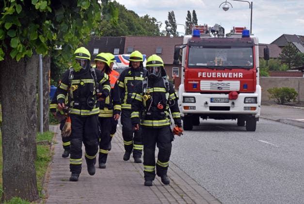 Saxony-Anhalt, fire in the Altmark region