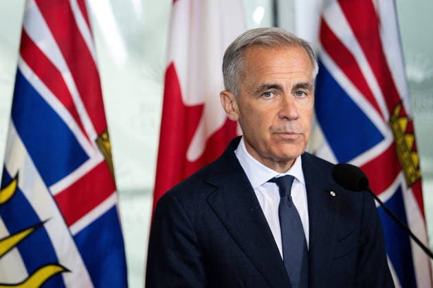 Canada: Mark Carney’s press conference in Vancouver