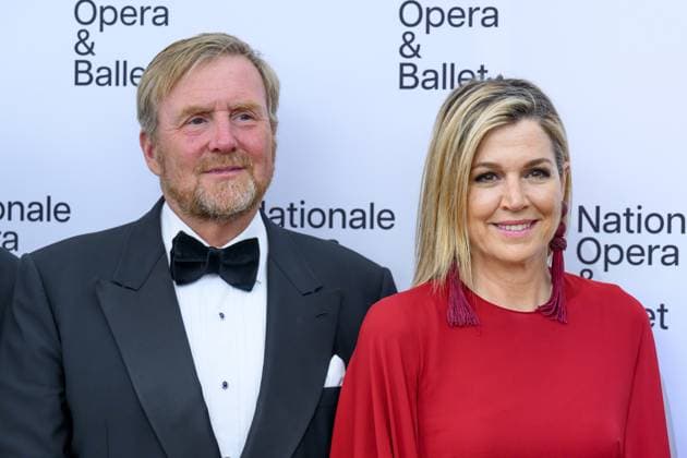 Royals, Queen Maxima and King Willem-Alexander attend a gala in Amsterdam