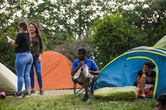 Venezuela: Families affected by the earthquake find refuge in temporary accommodation in Caracas