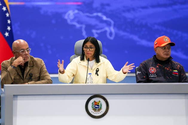 Venezuela: Delcy Rodriguez’s press conference in Caracas