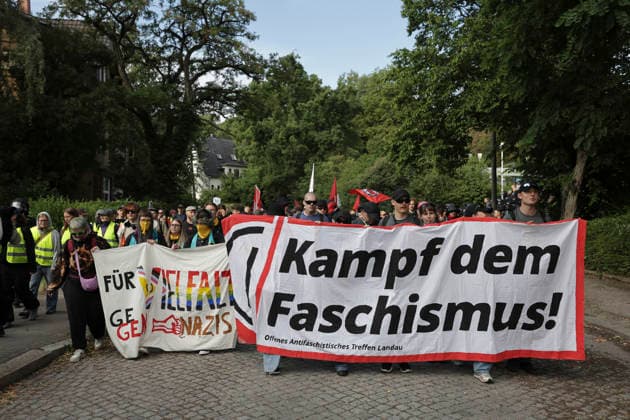 Germany: Protests against the AfD’s national party conference in Erfurt