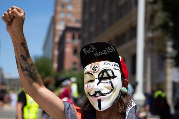 250th US Independence Day, March against Trump in Washington DC