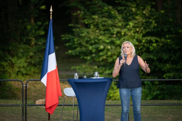 France, RN event with Marine Le Pen and Jordan Bardella in Lievin
