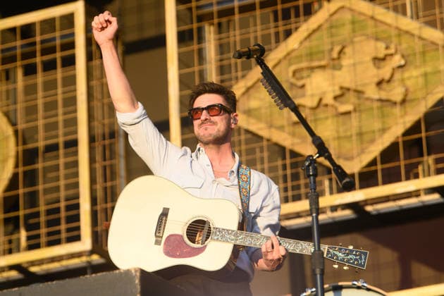 Music, Mumford and Sons concert in London