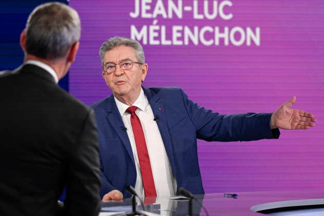 France: Interviews with Jean-Luc Mélenchon and Vincent Jeanbrun for *Dimanche en Politique* in Paris