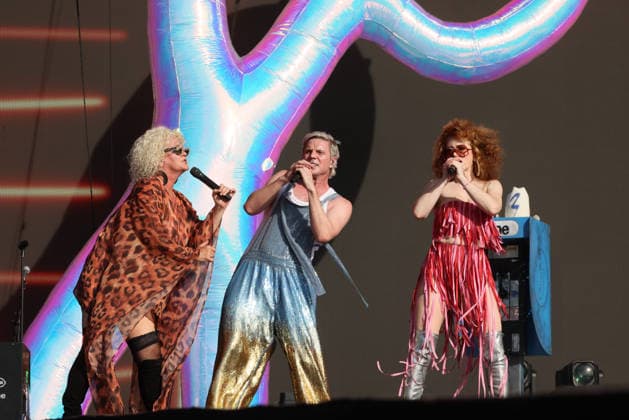Music, BST Hyde Park Festival in London – Scissors Sisters concert