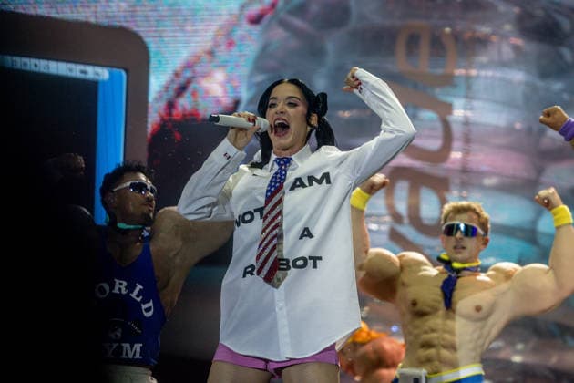 Music, Katy Perry concert in Madrid