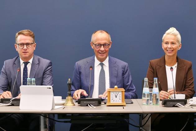 Berlin, CDU Federal Executive Committee meeting at the Konrad Adenauer House