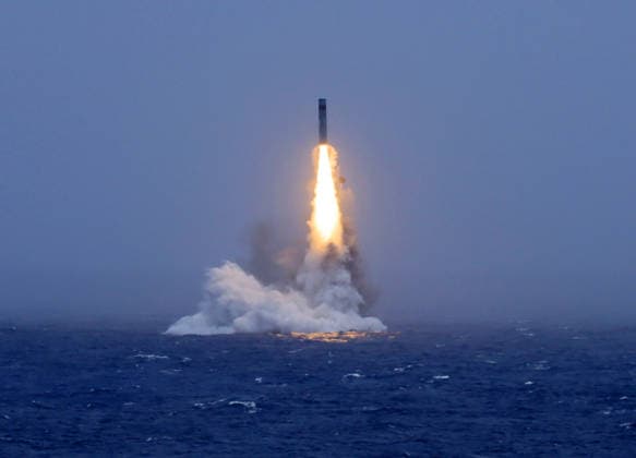 China tests missile launch from a nuclear-powered submarine in the South Pacific